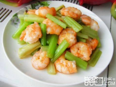 芹菜炒虾仁