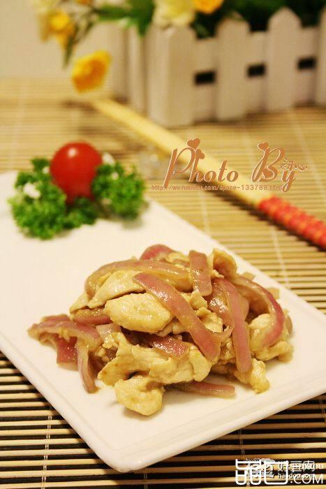 洋葱炒鸡肉