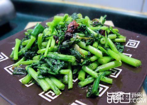 豆豉炒茼蒿