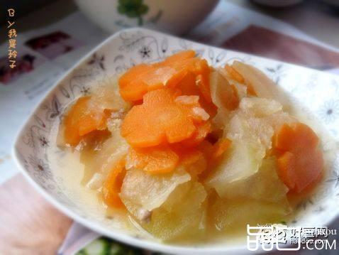 冬瓜胡萝卜花