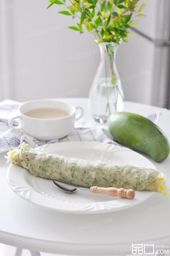 茴香煎饼卷
