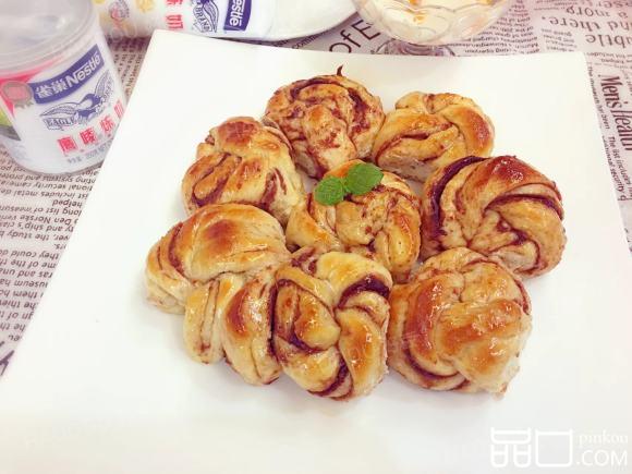迷你红豆面包卷#妙搭