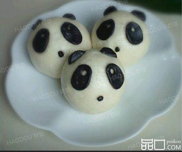 熊猫紫薯包