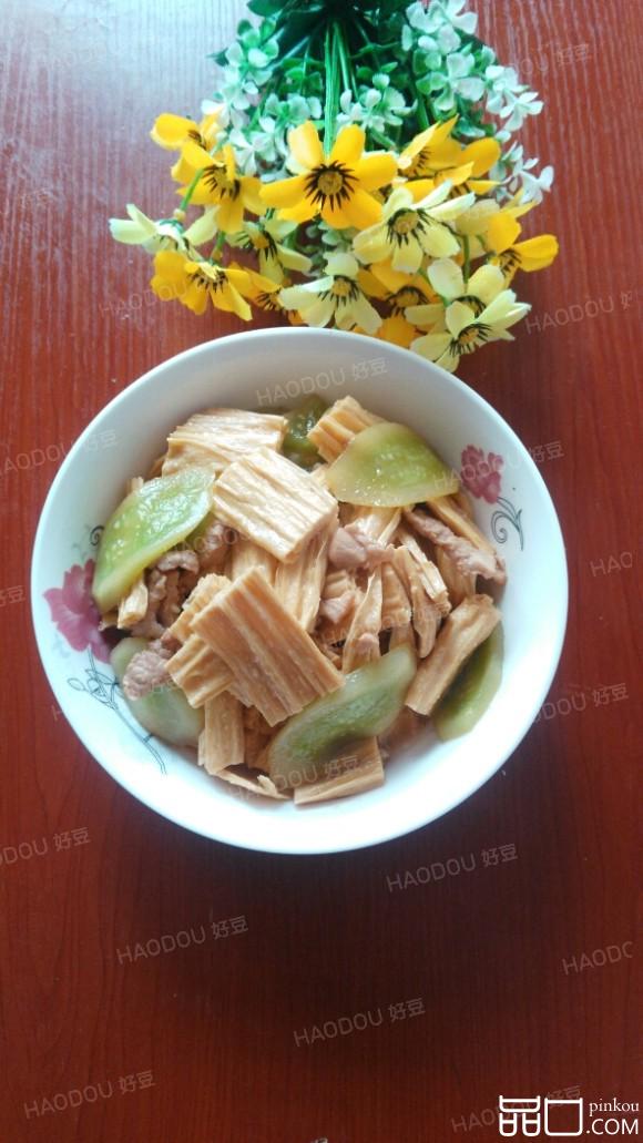 腐竹炒黄瓜