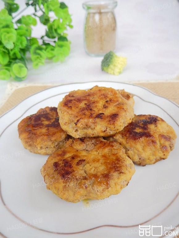 胡萝卜肉饼