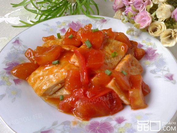 熘炒酸甜豆腐
