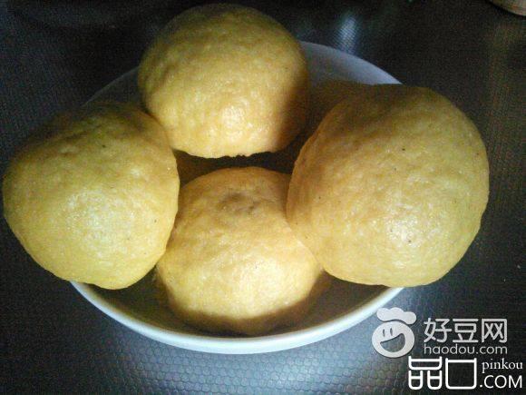 猪肉茄子干馅菜团子