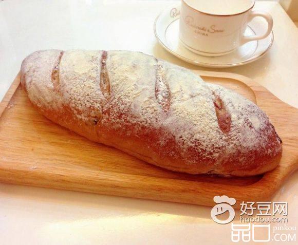 全麦红糖桂圆面包
