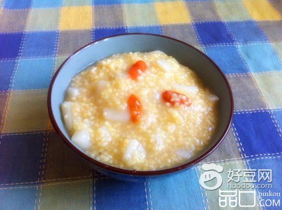 小米山药枸杞粥
