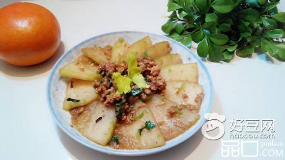 家常肉末冬瓜