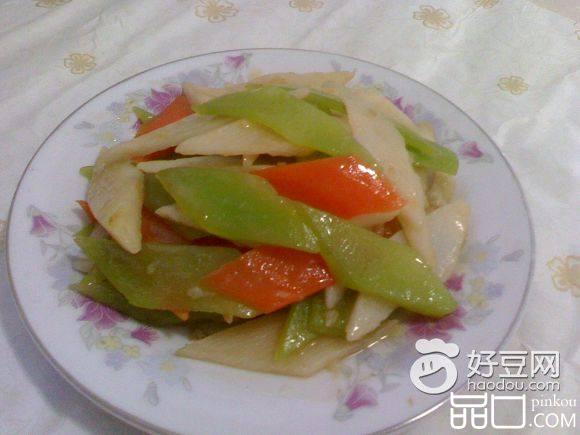 山药炒莴笋