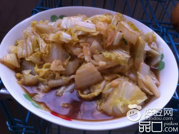 醋熘娃娃菜
