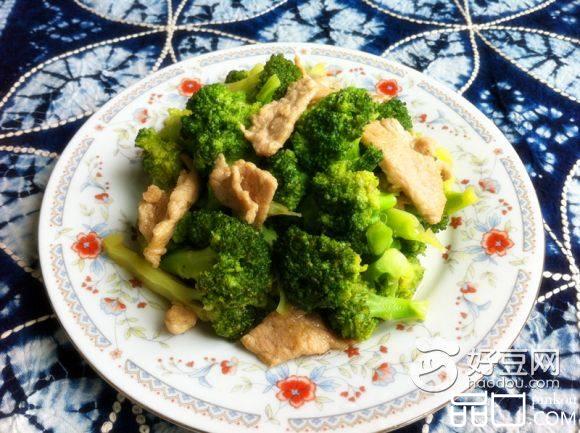 西兰花炒肉