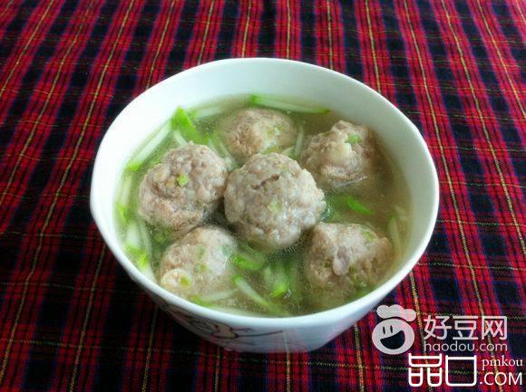 黄瓜水丸子