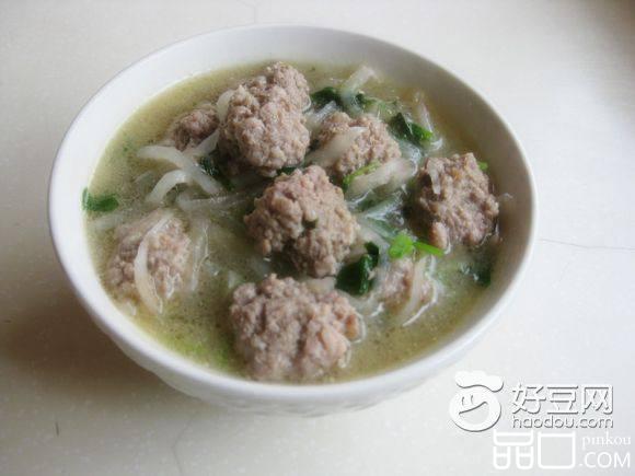 萝卜丸子汤