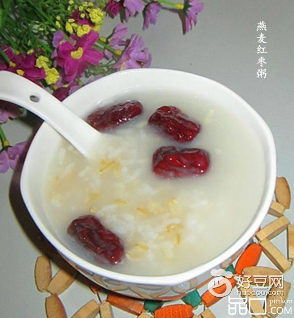 燕麦红枣粥
