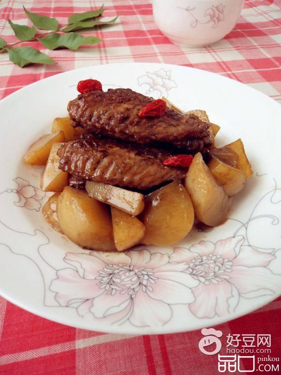鸡翅烧土豆