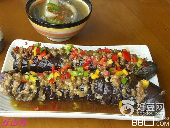 肉馅酿茄子