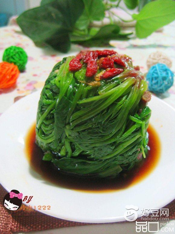 姜汁菠菜塔