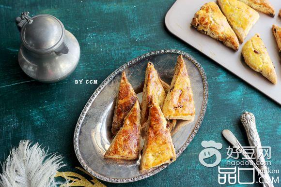 蔓越莓核桃司康饼