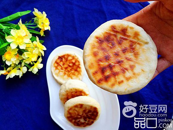 葱花肉馅饼
