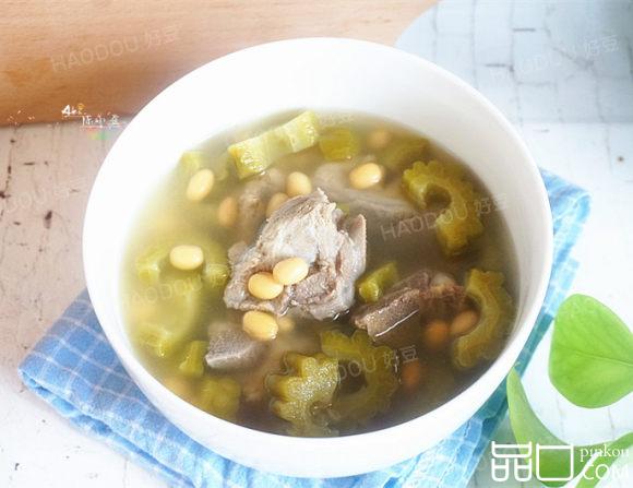 苦瓜黄豆骨头汤