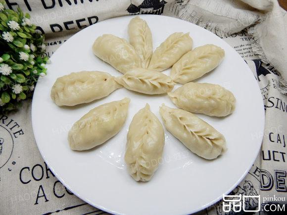 包菜蒸饺子