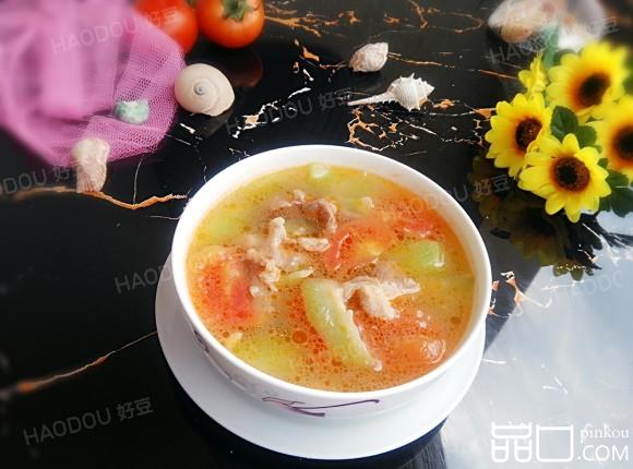 番茄丝瓜瘦肉汤