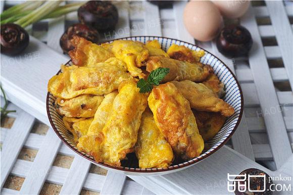 荸荠瘦肉鸡蛋饺子