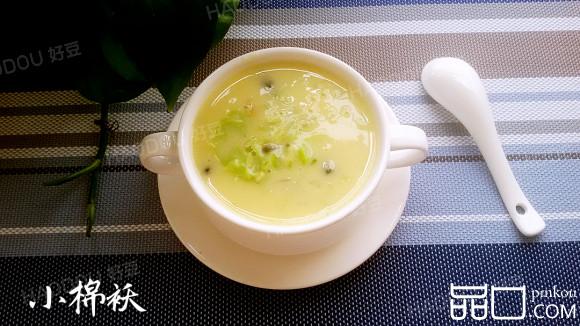 小米皮蛋糊
