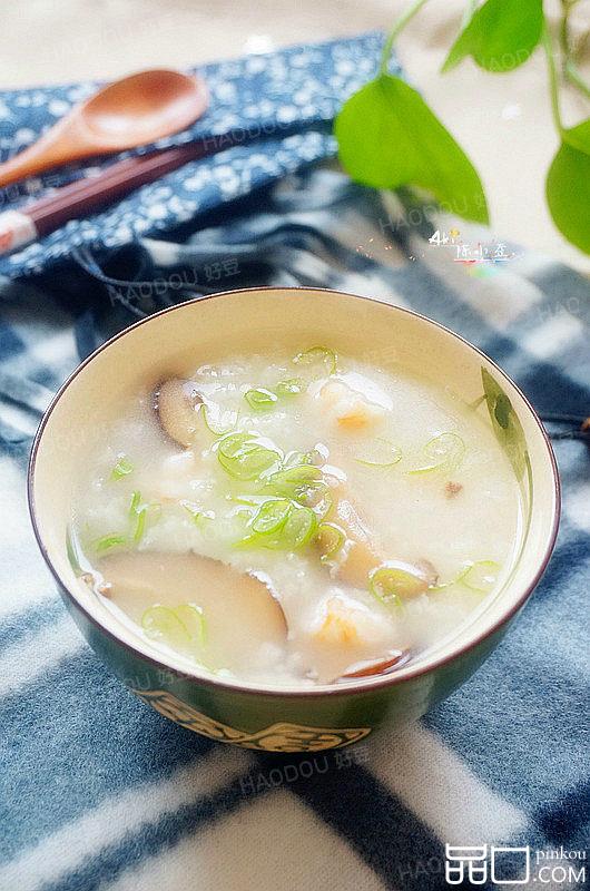 鲜虾香菇粥