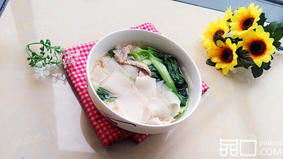 瘦肉汤卷粉