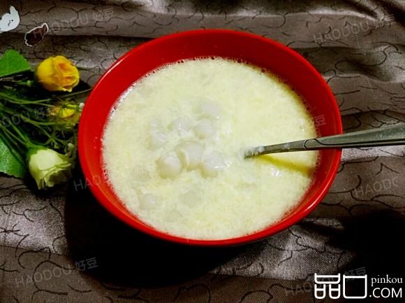 白丸子蛋花汤