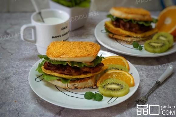 馒头鸡腿汉堡