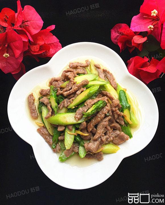 芦笋炒牛肉