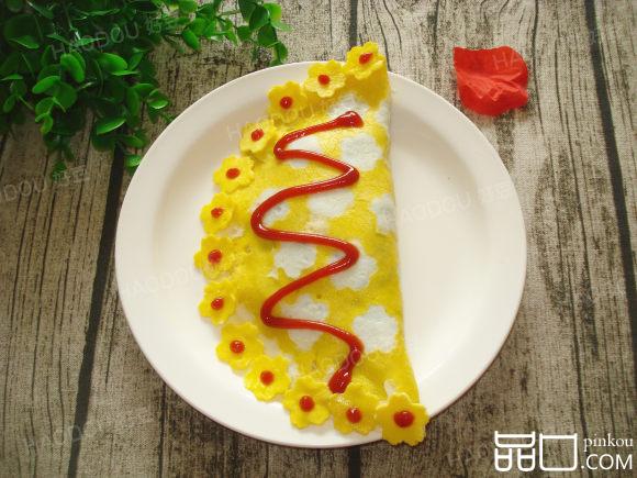 荠菜蛋包饭