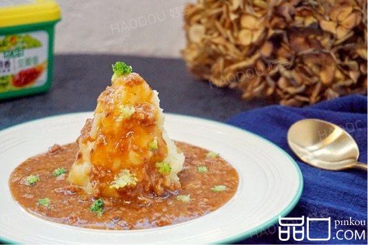 豆瓣肉酱土豆泥
