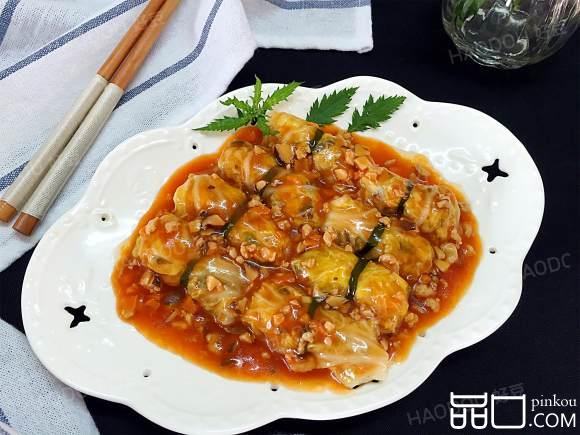 茄汁菜包卷