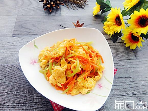 彩蔬炒蛋