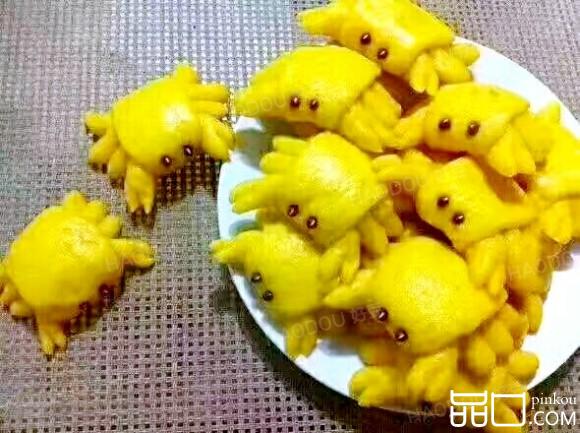 南瓜螃蟹馒头