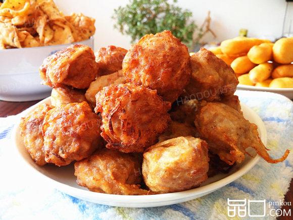 炸萝卜丝猪肉丸子