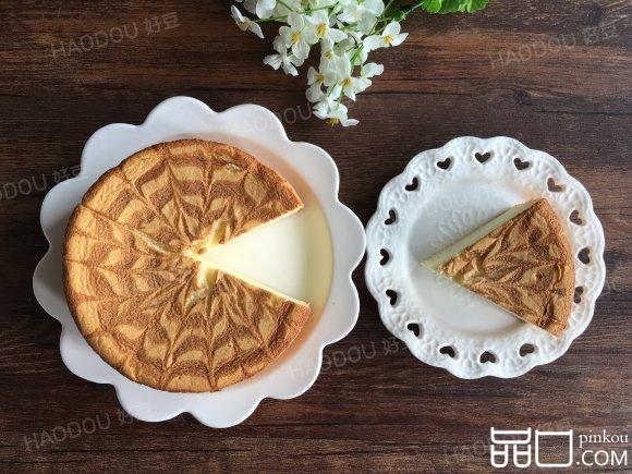 面包机版戚风拉花蛋糕