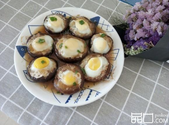 香菇酿鹌鹑蛋