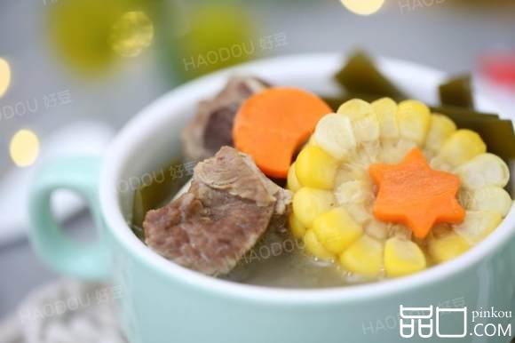 玉米海带排骨汤