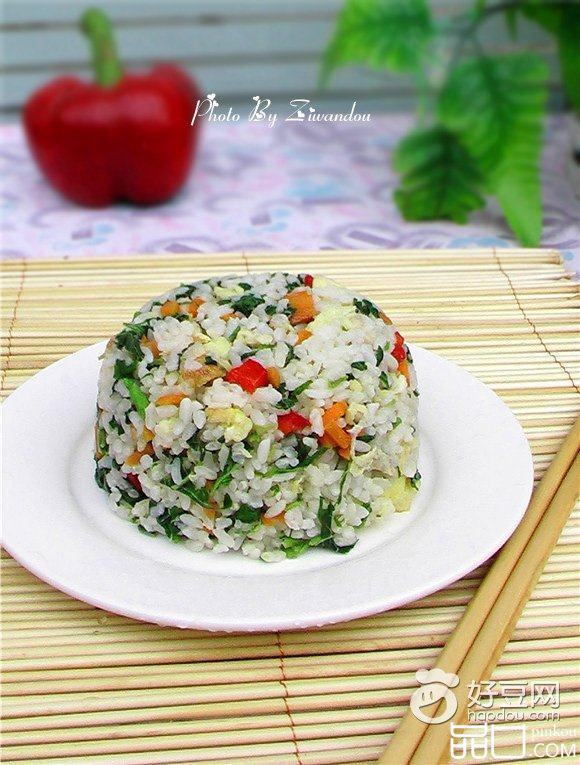 苋菜炒饭