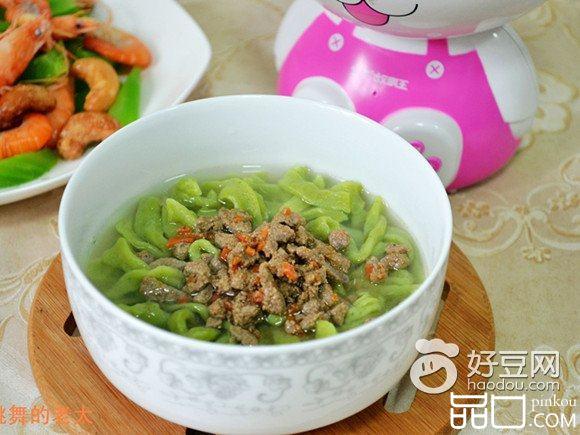 猪肝胡萝卜菠菜面