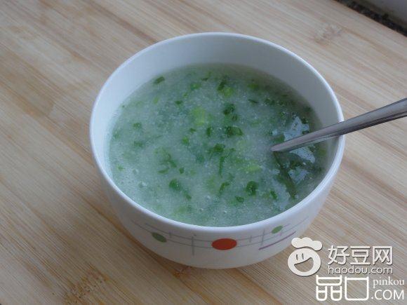 菠菜米糊
