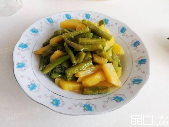 土豆炒豇豆