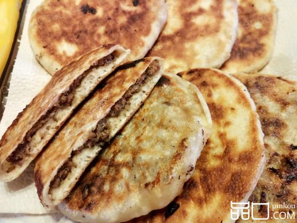 发面牛肉馅饼