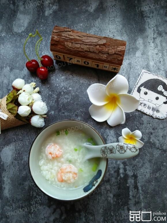 鲜虾粥